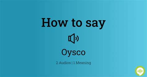 what is oysco|Oysco.